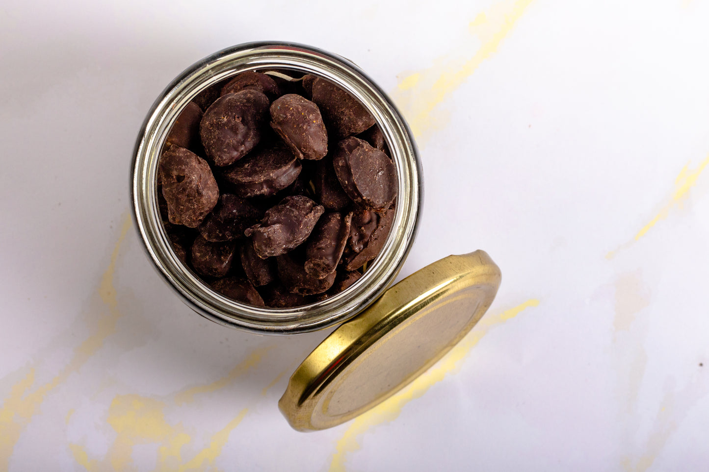Dark Chocolate Almonds - 100gms